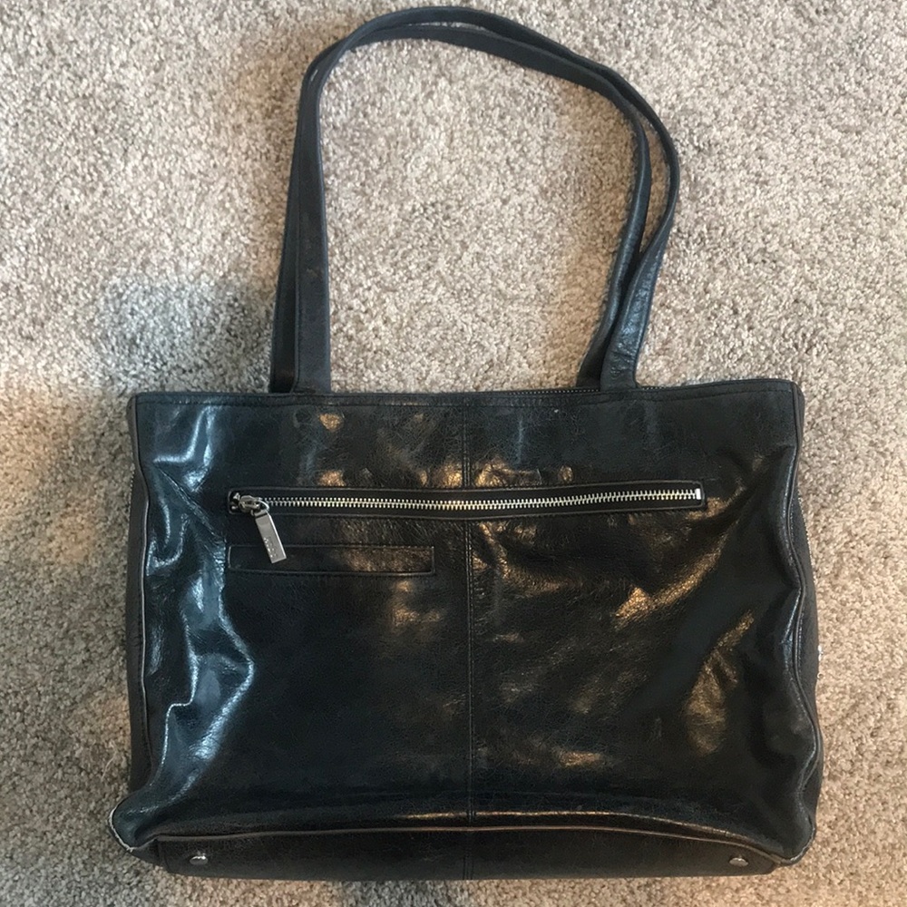 HOBO international black leather purse